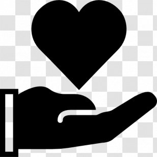 Heart In Hand - Love Symbol Transparent PNG
