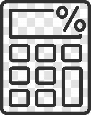 Number Line Numeric Keypads Angle Pattern - Rectangle - Calculation Symbol Transparent PNG