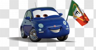 Car Door World Of Cars City Fiat - 2 Miles Axlerod Transparent PNG