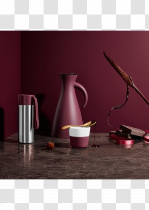 Jug Thermoses Color Burgundy Mug - Cup Transparent PNG