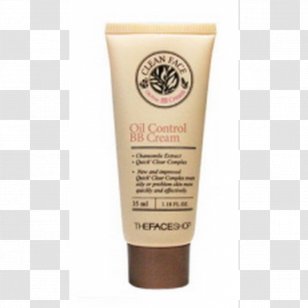 BB Cream THE Face SHOP Clean Oil Control Sun CC Cosmetics - Foundation Transparent PNG