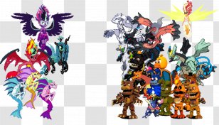 Twilight Sparkle Sonic Chronicles: The Dark Brotherhood Hedgehog DeviantArt Five Nights At Freddy's - Action Figure - Villians Transparent PNG