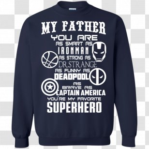 T-shirt Hoodie Sweater Bluza - Father Transparent PNG