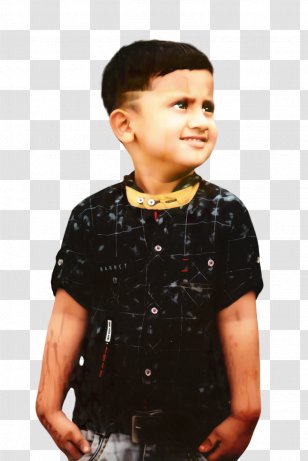 Microphone Cartoon - Gesture - Black Hair Transparent PNG