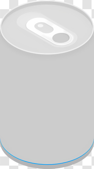 Icon - Minimalist Soda Can Design Transparent PNG