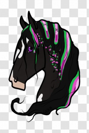 Halter Mustang Dog Mane Clip Art - Horse - Midnight Moonlight Unknown Transparent PNG