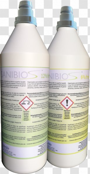 Hydrogen Peroxide Oxygen Detergent Acid - Bottle Transparent PNG