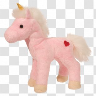 Plush Stuffed Animals & Cuddly Toys Invisible Pink Unicorn - Heart Transparent PNG