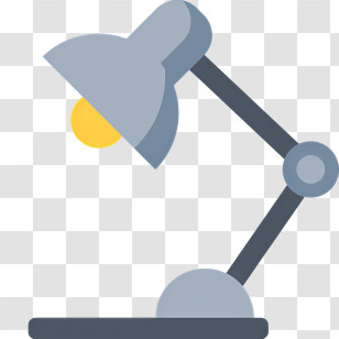 School Elements - Adjustable Desk Lamp Illustration Transparent PNG
