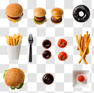 Fast Food - Fast Food Collection Transparent PNG