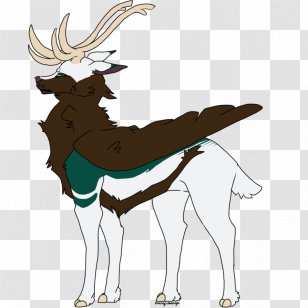 Reindeer Horse Cattle Illustration Mammal - Vertebrate - Pool Closed For Winter Transparent PNG