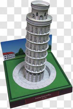 Leaning Tower Of Pisa Paper Florence Cathedral Building - Italy Transparent PNG