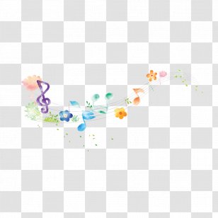 Photography Poster - Cartoon - Small Floral Transparent PNG