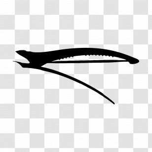Black & White - M - Angle Line Product Design Clip Art Transparent PNG