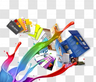 Digital Printing Flyer Business Cards Reprography - Brochure - Web Design Transparent PNG