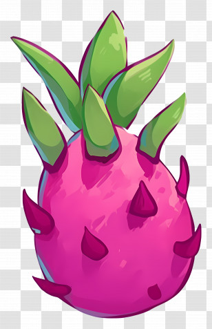Dragon Fruit - Dragon Fruit Illustration Transparent PNG