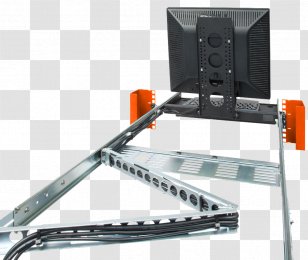 19-inch Rack Computer Keyboard Rackmount KVM Switches Unit - Apc By Schneider Electric - Racksolutions Transparent PNG