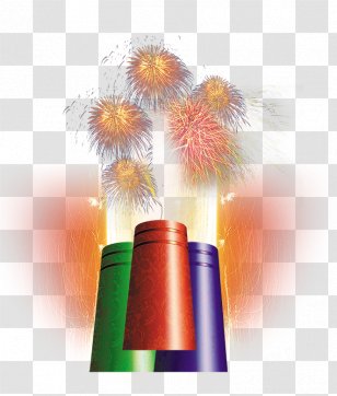 Taipei 101 Fireworks Feuerwerkskxf6rper - Pencil Transparent PNG