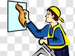 Window Cartoon - Squeegee - Gesture Pleased Transparent PNG