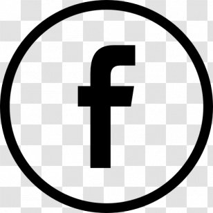 Facebook Logo Clip Art Black And White Background Transparent Png