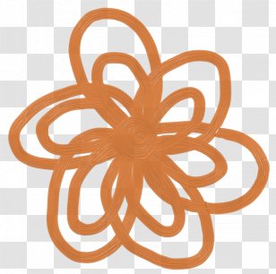 Line Drawing - Symbol - Graffiti Flowers Transparent PNG