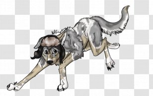 Dog Cartoon Wildlife Tail Legendary Creature - Carnivoran Transparent PNG