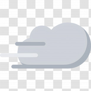 Fog - Windy Weather Icon Transparent PNG