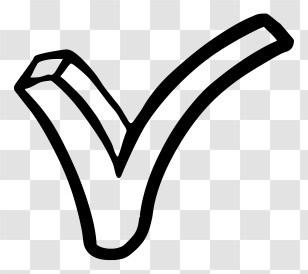 Check Mark - Black Check Mark Symbol Transparent PNG
