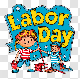 Labor Day - Labor Day Celebration Cartoon Illustration Transparent PNG