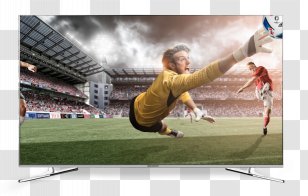Panasonic SÃ©rie DXW734 Ultra-high-definition Television 4K Resolution - Sport Venue - Football Transparent PNG