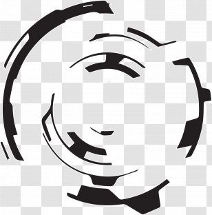 Black And White Line Art Monochrome Photography - Hud Transparent PNG
