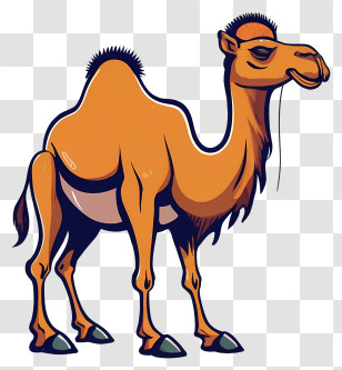 Camel - Cartoon Camel Illustration Transparent PNG