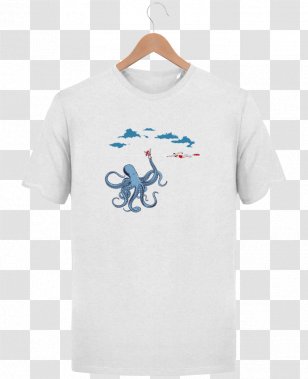 Long-sleeved T-shirt Clothing Bathrobe - T Shirt - Mouse Trap Transparent PNG