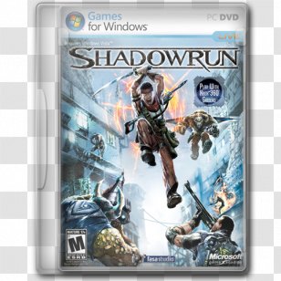 Shadowrun Chronicles: Boston Lockdown Returns Xbox 360 Video Game - Chronicles - Tomb Raider: Anniversary Transparent PNG