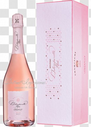Champagne RosÃ© Sparkling Wine Chardonnay - Peach Transparent PNG