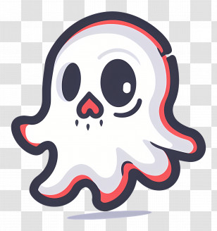 Cartoon Ghost - Cute Ghost Cartoon Transparent PNG