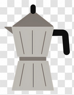 Coffee Maker - Simple Coffee Maker Illustration Transparent PNG