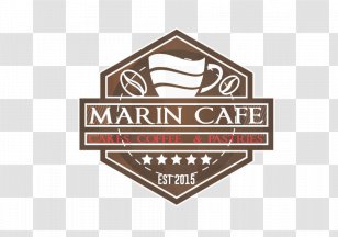 Marin Cafe Bakery Logo Font - Sandwich Transparent PNG