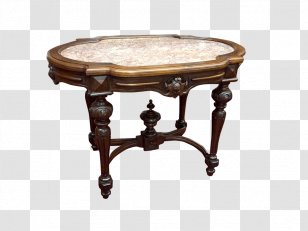 Coffee Tables Antique Furniture - Mirror - Marble Table Transparent PNG