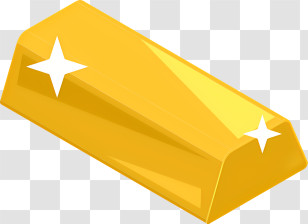 Finance - Shiny Gold Bar For Investment Transparent PNG