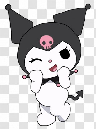 Hello Kitty My Melody Kuromi Sanrio - Frame - Silhouette Transparent PNG