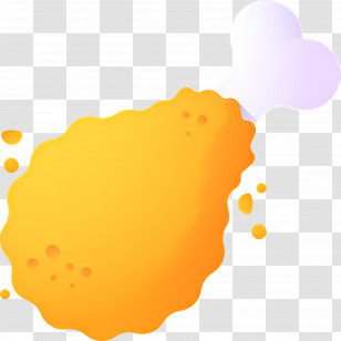 Chicken Food - Crispy Fried Chicken Drumstick Illustration Transparent PNG
