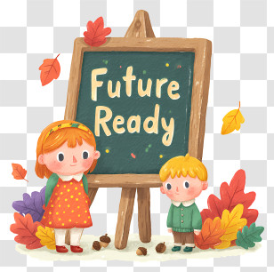 Future Ready - Future Ready School Chalkboard Transparent PNG