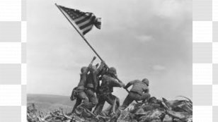 Mount Suribachi Raising The Flag On Iwo Jima Battle Of Flags Our Fathers United States - Militia Transparent PNG