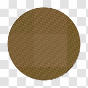 Behance Icon Circle Outline - Brown - Plate Khaki Transparent PNG