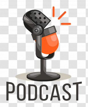 International Podcast Day - Podcast Microphone Illustration Transparent PNG