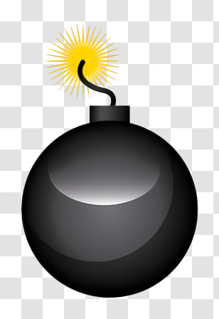 Timer Bomb - Bomb With Lit Fuse Transparent PNG