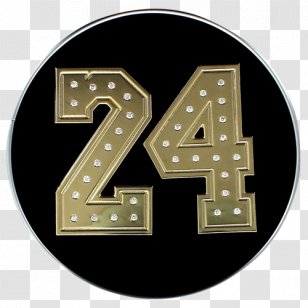 Stiles Stilinski Sticker Los Angeles Lakers Serial, gold number