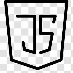 Javascript Logo - JavaScript Logo Outline Transparent PNG