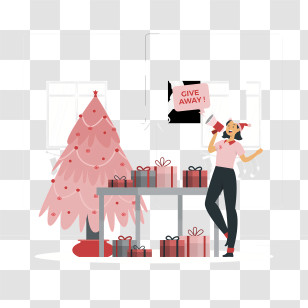 Christmas Gifts - Christmas Giveaway Event Transparent PNG